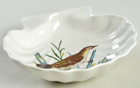 Birds of Britain Shell Shaped Dish