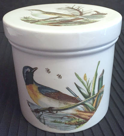 Birds of Britain 4" Storage Jar & Ceramic Lid