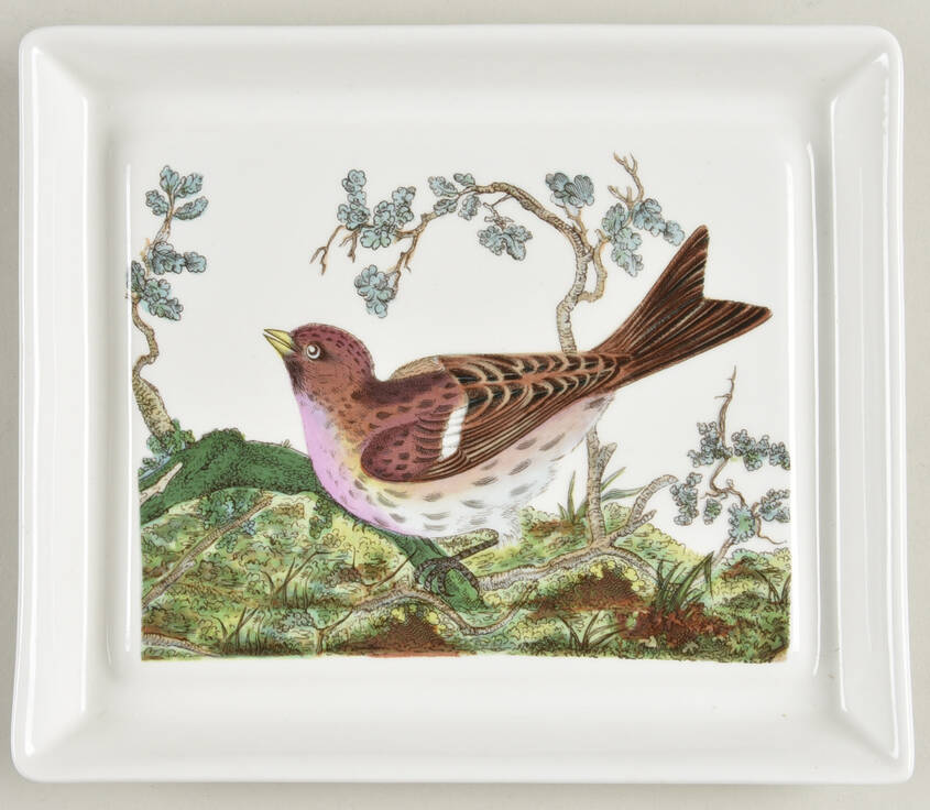 Birds of Britain Lid for Half Pound Butter