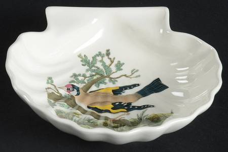 Birds of Britain Shell Shaped Dish