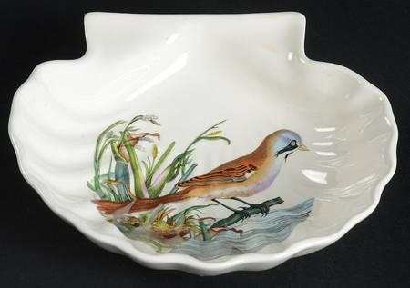 Birds of Britain Shell Shaped Dish