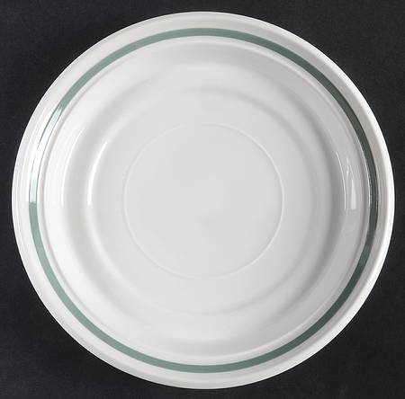 Birds of Britain Underplate with Green Band for Gravy Boat