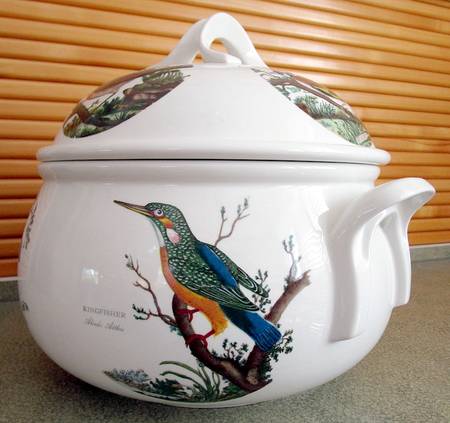 Birds of Britain 4 Quart Round Casserole No Lid