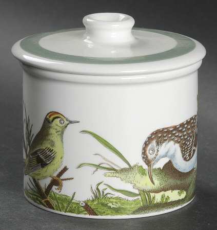Birds of Britain Drum Sugar Bowl & Lid (uses the Drum Sugar Open)