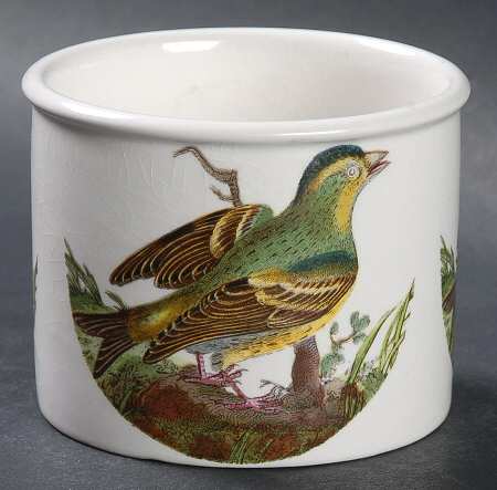 Birds of Britain Drum Open Sugar Bowl
