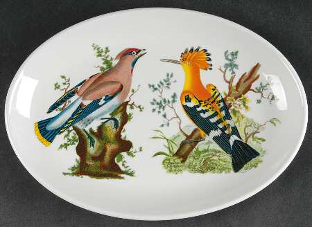 Birds of Britain 10" Oval Steak Platter