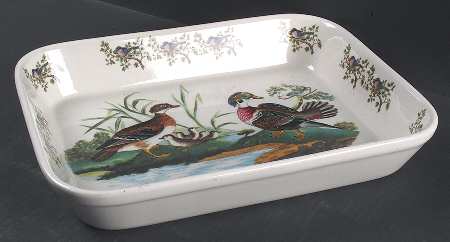 Birds of Britain 12" Rectangular Baker