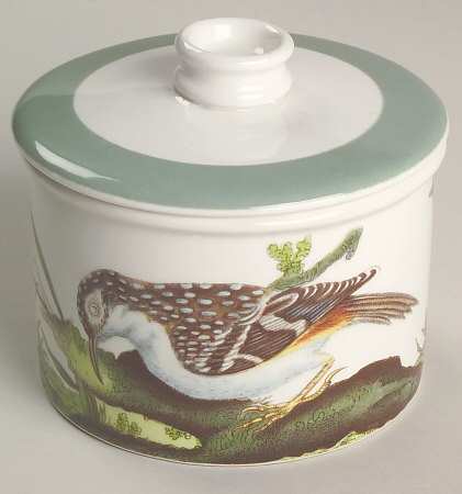 Birds of Britain Mini Drum Sugar Bowl & Lid (uses the Drum Mini Sugar Open)