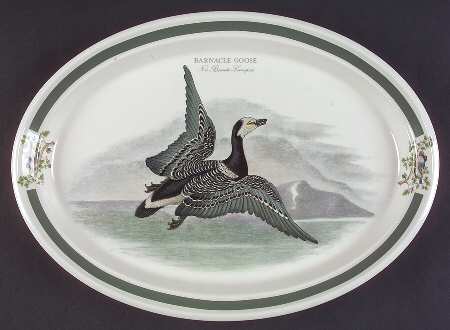 Birds of Britain 13" Oval Steak Platter