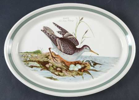 Birds of Britain 13" Oval Steak Platter