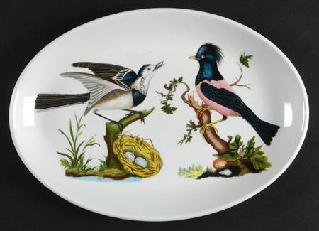 Birds of Britain 10" Oval Steak Platter