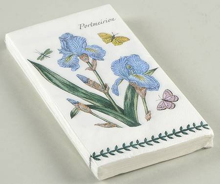 Botanic Garden Package of Paper Guest Dinner Napkins