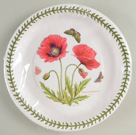 Botanic Garden Pack of 8 - Paper Dinner Plate