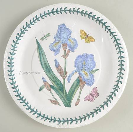 Botanic Garden Pack of 8 - Paper Dinner Plate