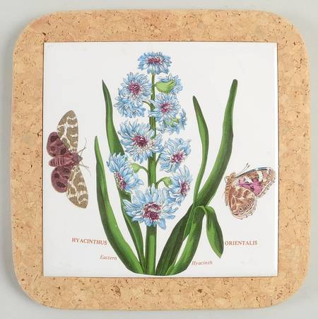 Botanic Garden 7" Square Cork Back Trivet