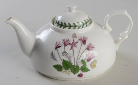 Botanic Garden Teapot for Individual Teapot & Lid with Cup