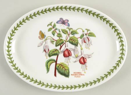 Botanic Garden 9" Oval Steak Platter