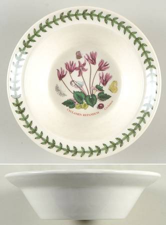 Botanic Garden Rim Cereal/Oatmeal Bowl