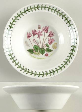 Botanic Garden Rim Cereal/Oatmeal Bowl