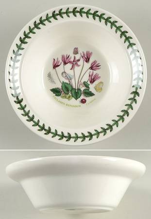 Botanic Garden Rim Cereal/Oatmeal Bowl by Portmeirion