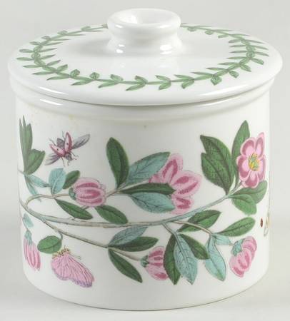 Botanic Garden Drum Sugar Bowl & Lid