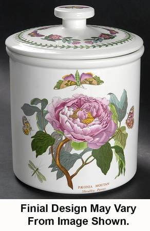 Botanic Garden Cookie Jar & Lid