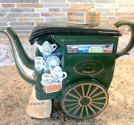 Botanic Garden Figural Teapot & Lid