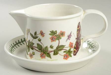 Botanic Garden Gravy Boat & Underplate