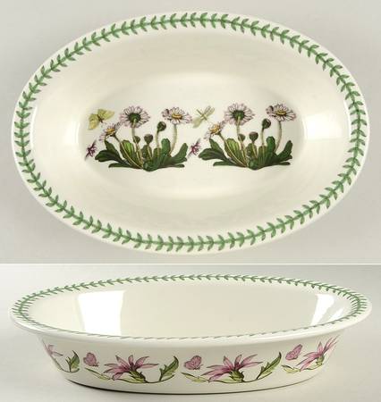 Botanic Garden 11" Oval Pie Baker