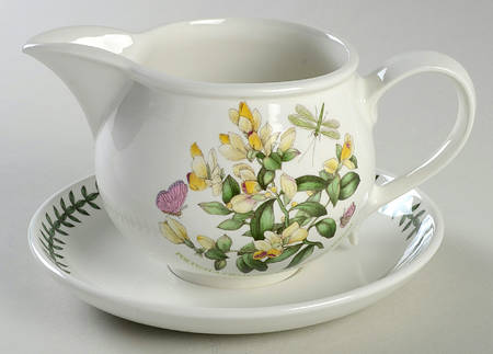 Botanic Garden Gravy Boat & Underplate