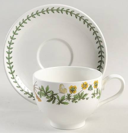 Botanic Garden Traditional Breakfast Cup & Saucer Set