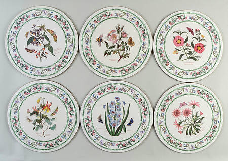 Variations Round Placemat with Corkback -  Set of 6