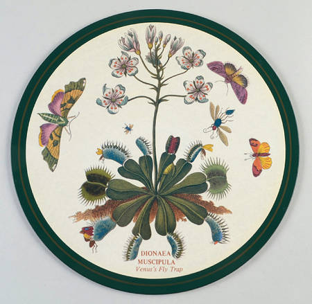 Botanic Garden Round Placemat with Cork Back