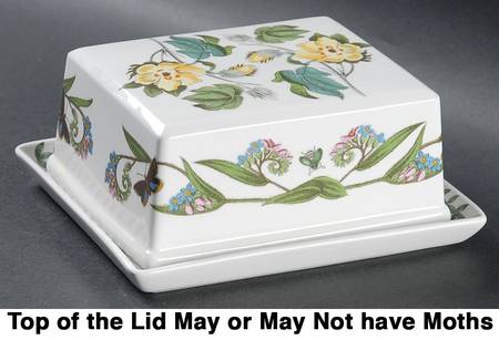 Botanic Garden Square Covered Butter