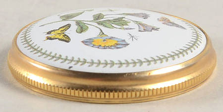 Botanic Garden 1" Round Enamel Box-Lid