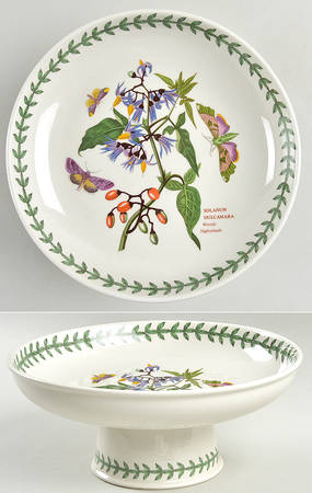 Botanic Garden Round Compote (Height X Width)