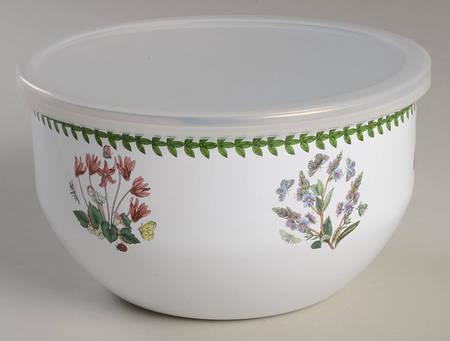 Botanic Garden 7" Metal Bowl & Plastic Lid