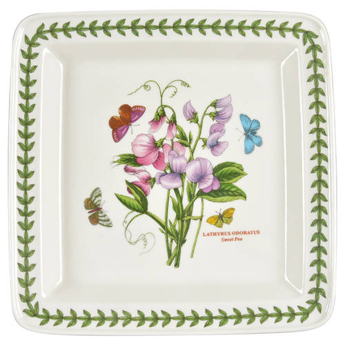 Botanic Garden Square Dinner Plate