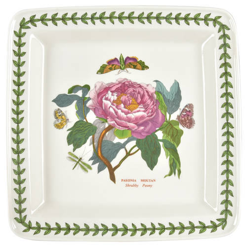 Botanic Garden Square Dinner Plate