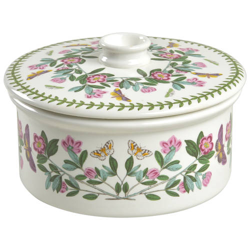 Botanic Garden 1.5 Qt Rd Cov Drum Casserole/Vegetable/Souffle