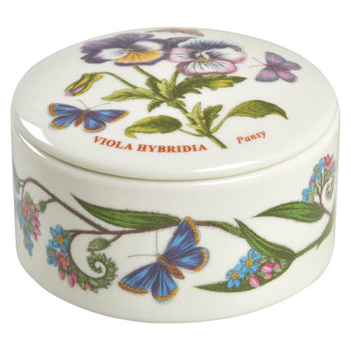 Botanic Garden 3" Round Treasure Box & Lid