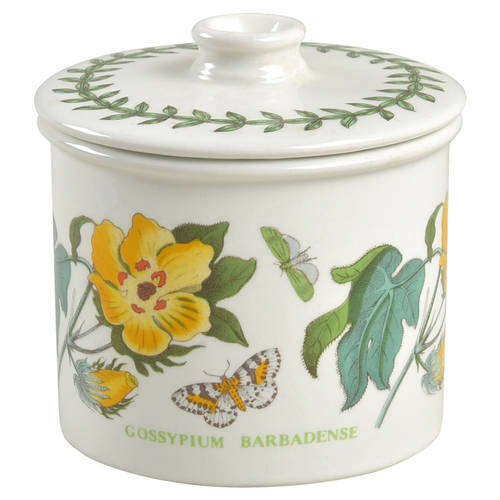 Botanic Garden Drum Sugar Bowl & Lid