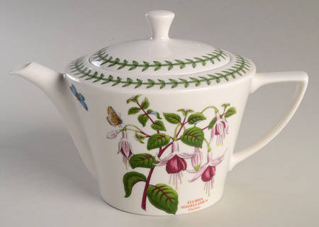 Botanic Garden Small Teapot & LId w/Square Handle