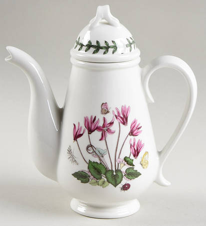 Botanic Garden Individual Coffee Pot & Lid