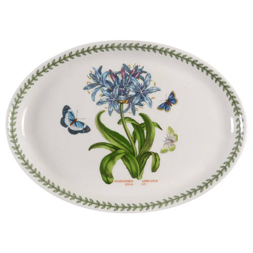 Botanic Garden 13" Oval Steak Platter