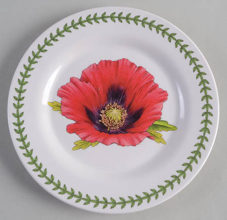 Botanic Garden Melamine Salad/Dessert Plate