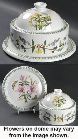 Botanic Garden Cheese Dome & 10" Plate