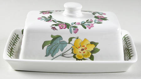 Botanic Garden Rectangular Covered Butter