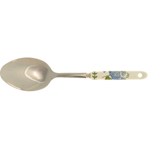 Botanic Garden Serving Spoon w/Plastic Hook Handle