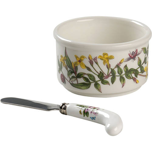 Botanic Garden Stacking Ramekin & Spreader Set